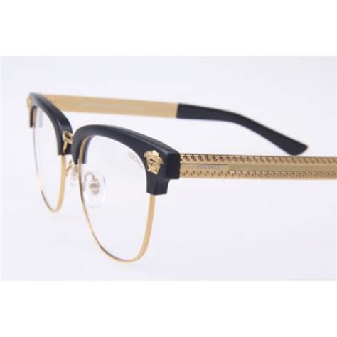 versace glasses gold and black|black and gold versace eyeglasses.